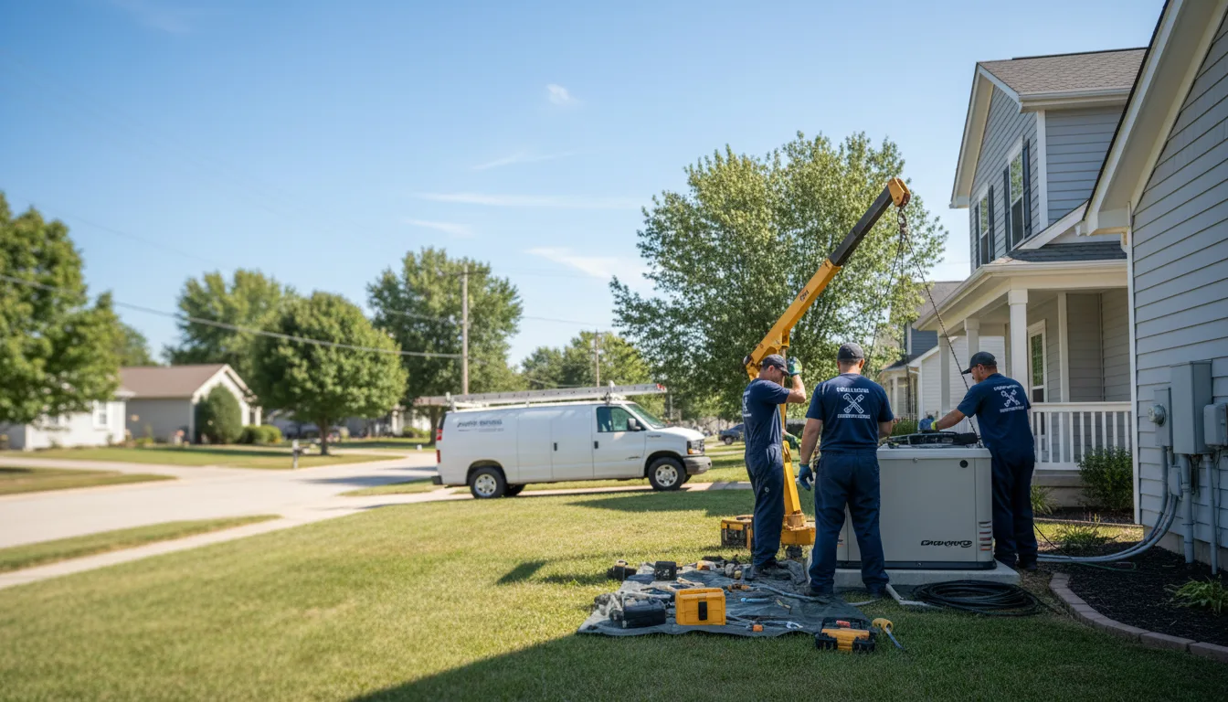Generator Installation in Crum Lynne, PA near me